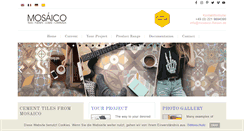 Desktop Screenshot of mosaico-tiles.com